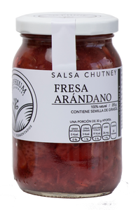 Salsa Chutney Fresa Arándano (Silphium) 255 gr